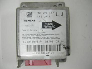 Steuergerät Aufprallsensor 90492467LJ Opel OMEGA B Caravan