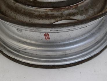 Preview: Felge Stahl hinten rechts Trabant P601