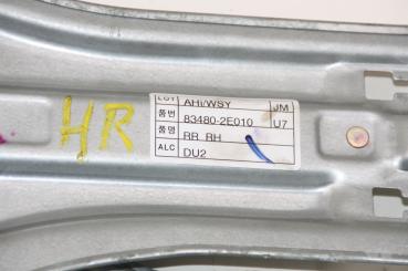 Preview: Fensterheber elektrisch hinten rechts 834802E010 Hyundai TUCSON 1