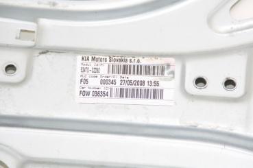 Preview: Fensterheber elektrisch hinten links 834700Z050 Kia SPORTAGE 2 JE