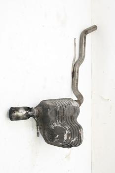 Preview: Auspuff / Schalldämpfer hinten 4F0253612R Audi A6 4F C6