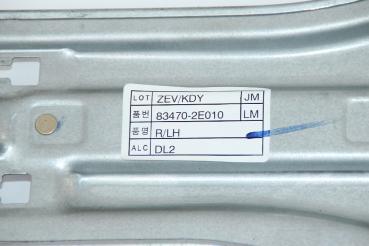 Preview: Fensterheber elektrisch hinten links 834702E010 Hyundai TUCSON 1