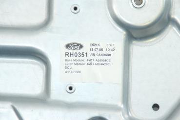 Fensterheber mechanisch hinten rechts 4M51A045H22B Ford FOCUS 2 Turnier