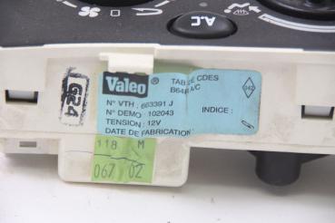 Preview: Klimabedienteil 663391J Renault MEGANE 1 BA