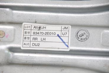 Preview: Fensterheber elektrisch hinten links 834702E010 Hyundai TUCSON 1