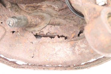 Preview: Achsschenkel hinten rechts 28411FG000 Subaru IMPREZA 3 GR GH
