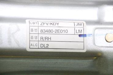 Preview: Fensterheber elektrisch hinten rechts 834802E010 Hyundai TUCSON 1