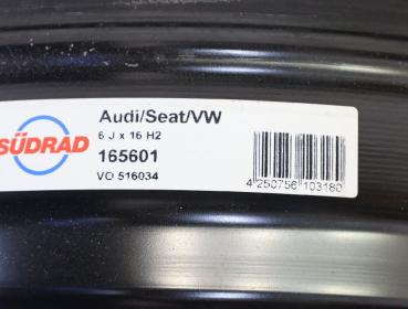 Preview: Felge Stahl vorn rechts VO516034 Audi A3 Sportback 8V