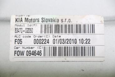 Preview: Fensterheber elektrisch hinten links 834700Z050 Kia SPORTAGE 2 JE