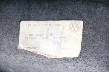 Preview: Fußraumschale 191863717H VW GOLF 2