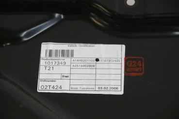 Preview: Fensterheber elektrisch hinten rechts 1697302435 Mercedes R-KLASSE W251