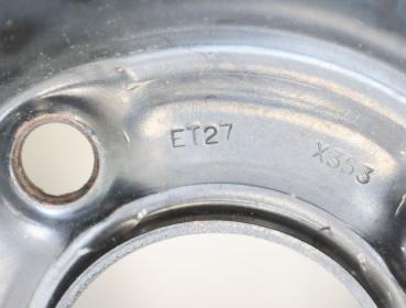 Preview: Felge Stahl hinten rechts PS515037 Citroen C3 2 SC