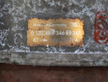 Preview: Lichtmaschine 0120489364 Ford FIESTA 3 GFJ