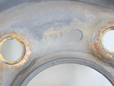 Felge Stahl hinten rechts 9675399180 Peugeot PARTNER K9