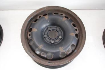 Felge Stahl hinten rechts 6R0601027E VW POLO 5 6R