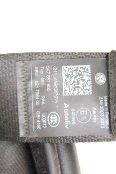 Preview: Sicherheitsgurt hinten rechts 5K7857805 VW GOLF 6 CABRIOLET 517