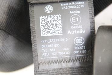 Preview: Sicherheitsgurt hinten links 5K7857805 VW GOLF 6 CABRIOLET 517