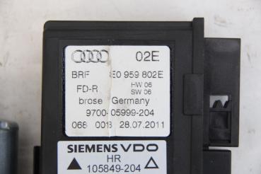 Preview: Fensterheber-Motor hinten rechts 8E0959802E Seat EXEO ST