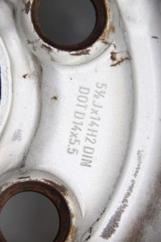 Preview: Felge Stahl hinten rechts 701601027 VW T4 Kasten