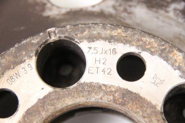 Preview: Felge Alu/Leichtmetall vorn rechts 2114015602 Mercedes E-KLASSE S211
