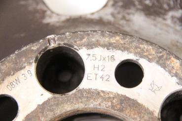 Preview: Felge Alu/Leichtmetall vorn links 2114015602 Mercedes E-KLASSE S211
