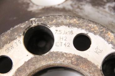 Preview: Felge Alu/Leichtmetall hinten rechts 2114015602 Mercedes E-KLASSE S211