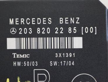 Preview: Steuergerät Karosserie 2038202285 Mercedes C-Klasse S 203 Kombi
