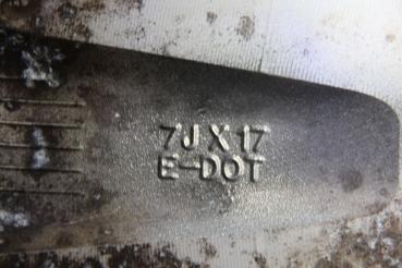 Preview: Felge Alu/Leichtmetall vorn links Hyundai SANTA FE 2 CM