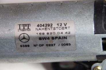 Preview: Scheibenwischermotor hinten 1688200442 Mercedes A-KLASSE W168