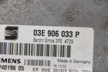 Preview: Steuergerät Motor 03E906033P Seat IBIZA 3 6L