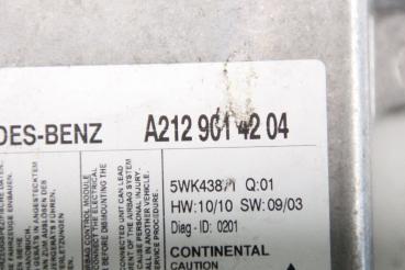 Preview: Steuergerät Aufprallsensor 2129014204 Mercedes E-KLASSE S212