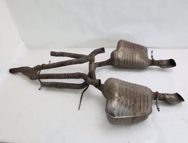 Auspuff / Schalldämpfer hinten 4F0253609AB Audi A6 Avant C6