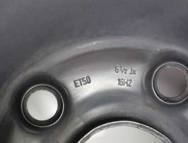 Felge Stahl hinten rechts 1K0601027A VW GOLF 5