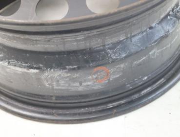 Preview: Felge Stahl hinten links 1K0601027A VW GOLF 5