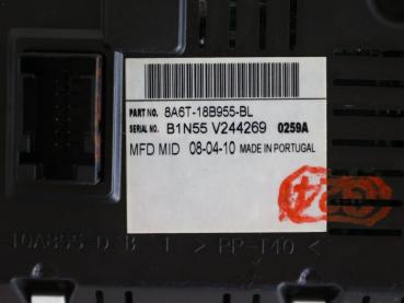 Preview: Display 8A6T18B955BL Ford FIESTA 6 JA