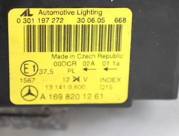Scheinwerfer rechts 1698201261 Mercedes A-KLASSE W169