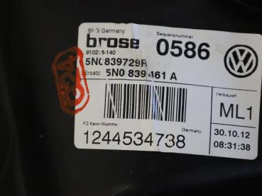 Preview: Fensterheber elektrisch hinten links 5N0839461A VW TIGUAN 1