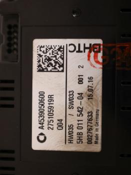 Preview: Klimabedienteil 4539050600 Smart FORTWO CABRIO 453