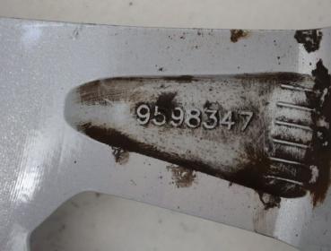 Felge Alu/Leichtmetall hinten rechts 9598347 Opel ANTARA