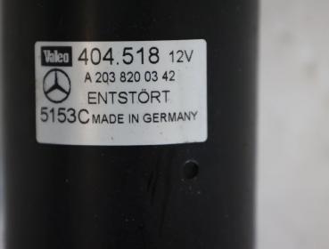 Preview: Scheibenwischermotor vorn 2038200342 Mercedes C-KLASSE W203
