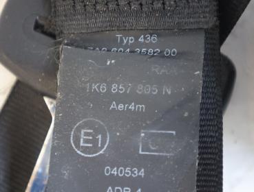 Preview: Sicherheitsgurt hinten links 1K6857805N VW GOLF 5