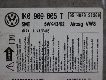 Steuergerät Aufprallsensor 1K0909605T VW GOLF 5