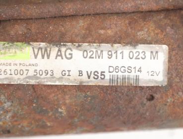 Preview: Anlasser 02M911023M VW GOLF PLUS