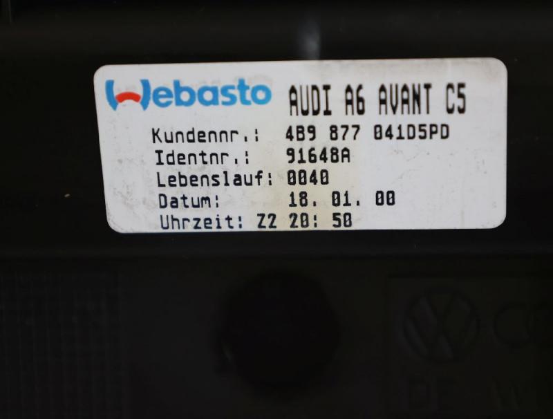 Preview: Schiebedach Glas 4B9877041 Audi A6 Avant C5