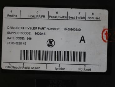 Preview: Steuergerät sonstige 04602639AD Jeep CHEROKEE KK
