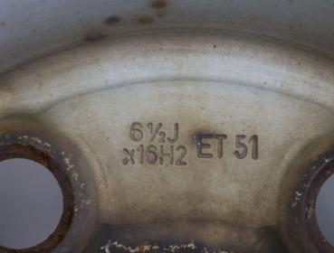 Preview: Felge Stahl vorn links 7H0601027D VW T5 BUS