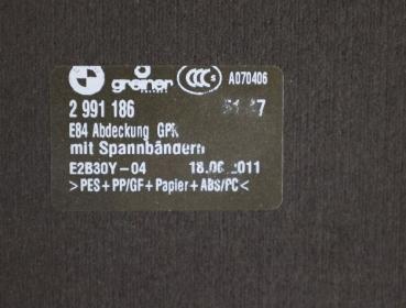 Preview: Kofferraumschale 2991186 BMW X1 E84