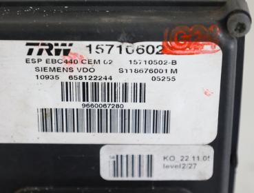 Preview: Hydraulikeinheit ABS 9660067280 Peugeot 407 6E SW