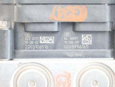 Preview: Hydraulikeinheit ABS 0265956165 Nissan QASHQAI II