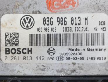 Preview: Steuergerät Motor 03G906013M Skoda FABIA 2 Combi 5J